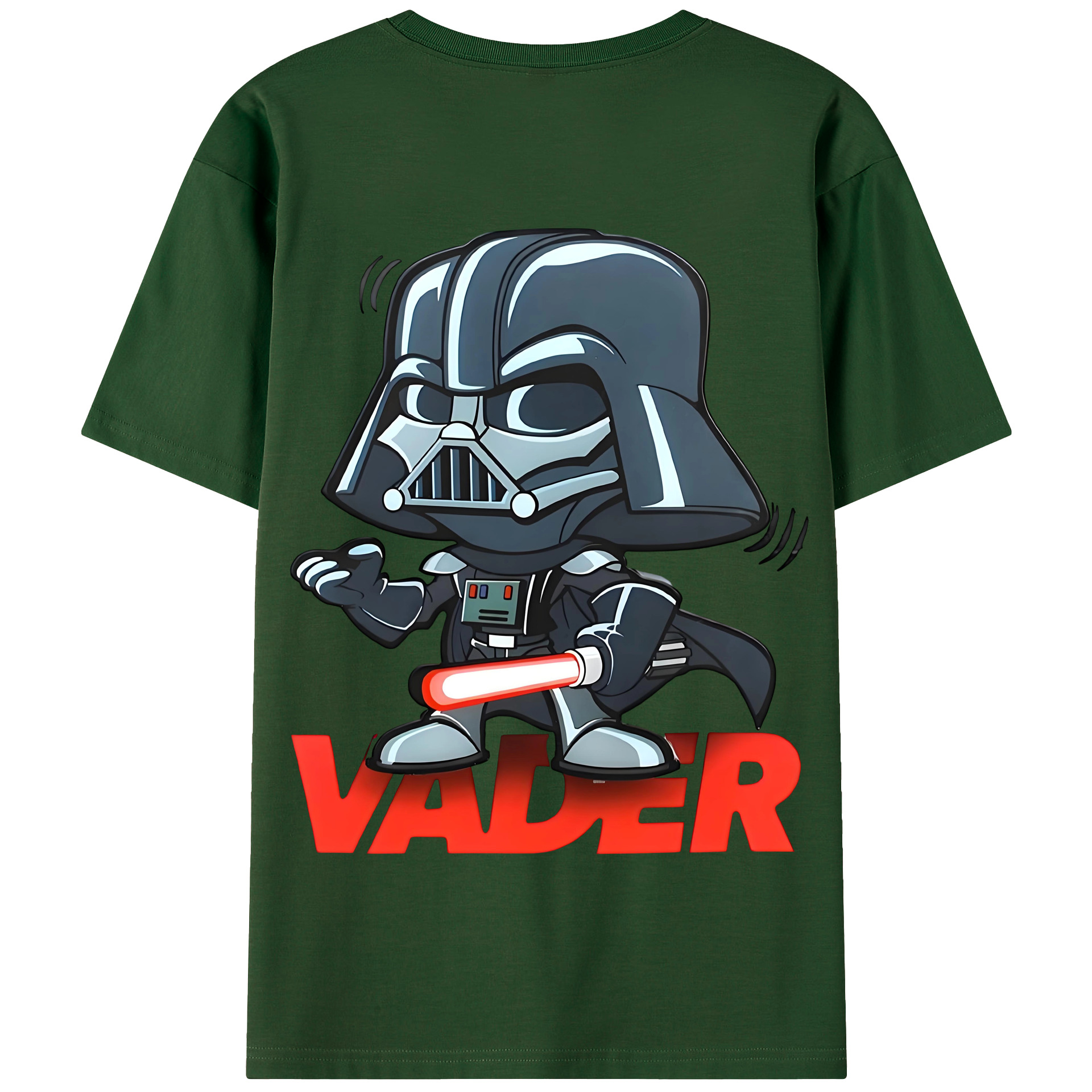 （画像用） スター・ウォーズ Star Wars 綿100％半袖Tシャツ（背面プリント）